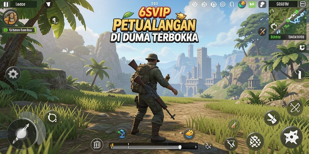 Gameplay <strong>6SVIP</strong> menampilkan eksplorasi mendalam di dunia terbuka dengan grafis memukau.
