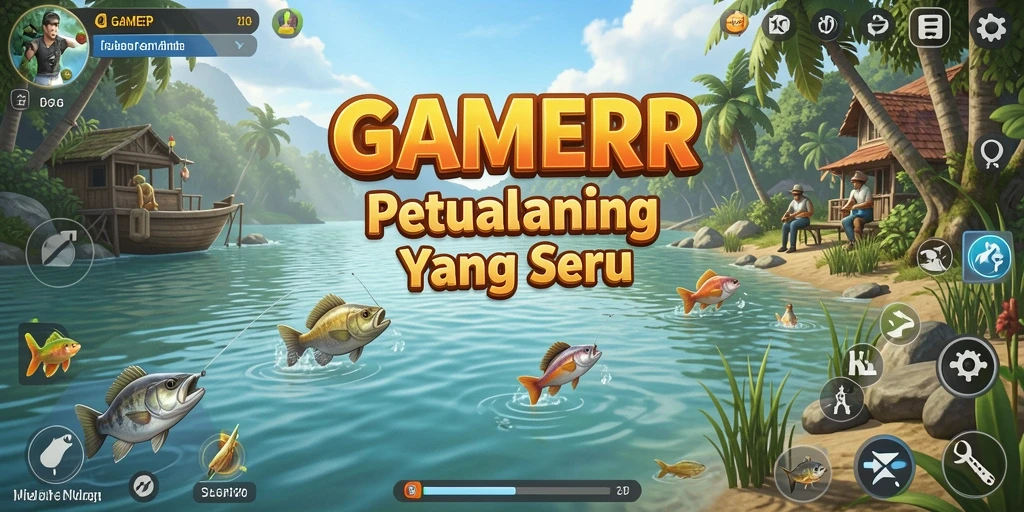 Tangkapan besar dan suasana memancing menakjubkan.