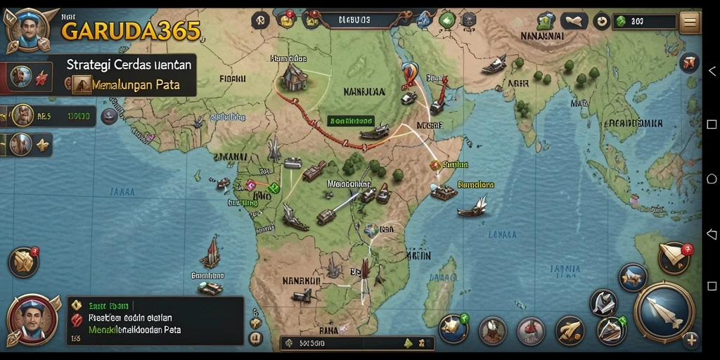 Gameplay GARUDA365 yang penuh tantangan dan strategi.