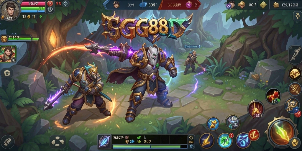 Tampilan utama gameplay GGG888 dengan aksi yang mendebarkan.