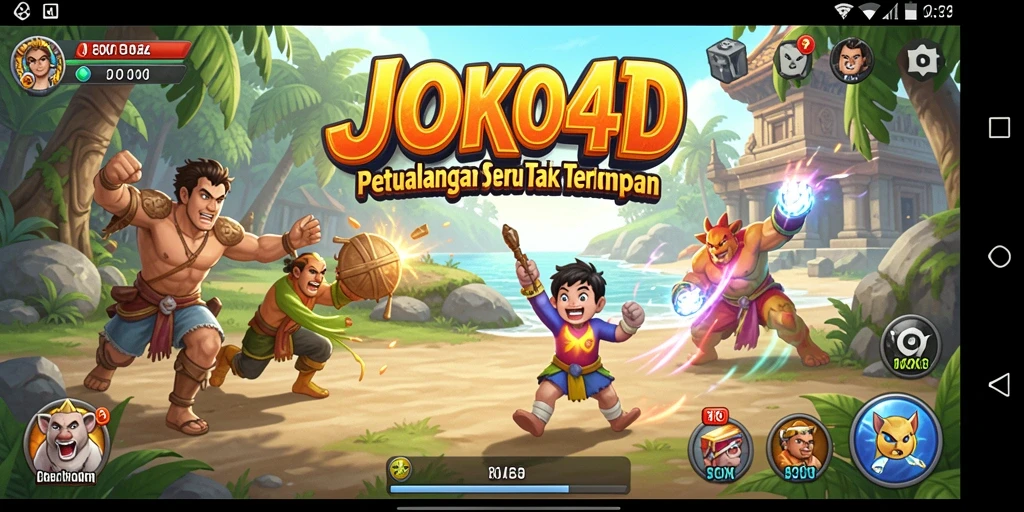 Gameplay seru JOKO4D dalam dunia petualangan yang luas.
