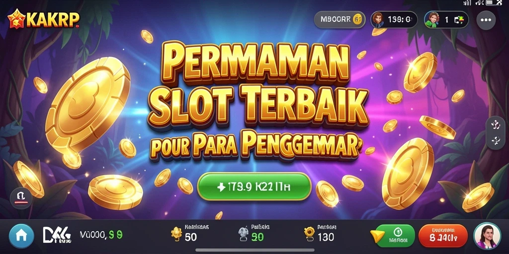 Screenshot KAKRP menampilkan gameplay slot yang seru dan interaktif.