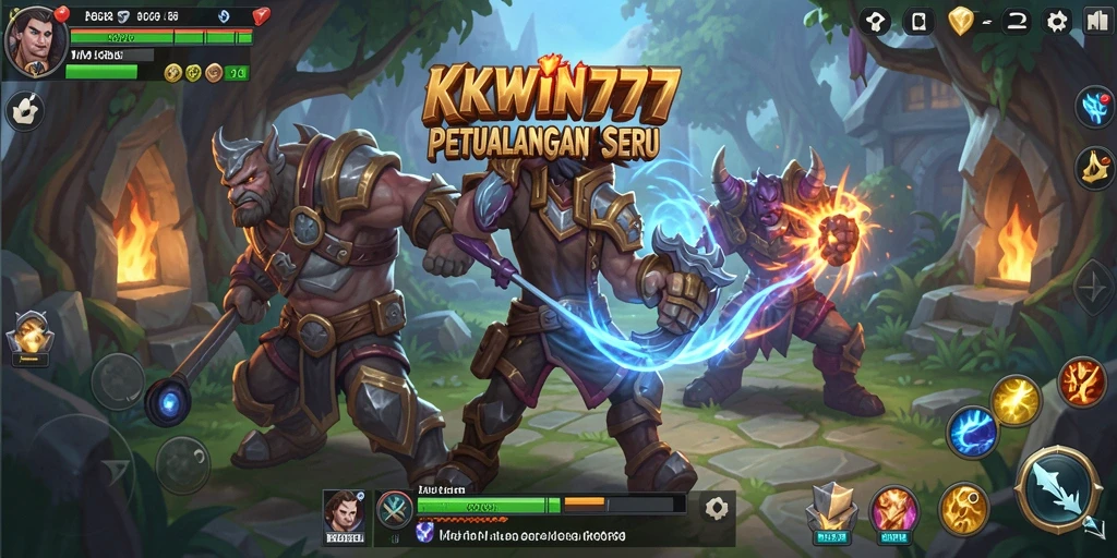 Tampilan gameplay menarik dan petualangan di dunia MMORPG.