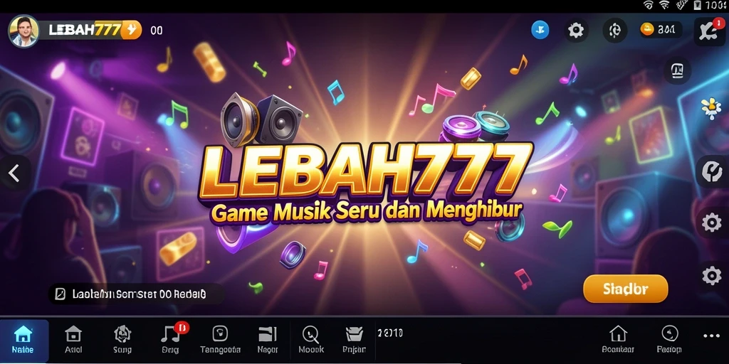 Tampilan gameplay LEBAH777 yang penuh warna dan interaktif.