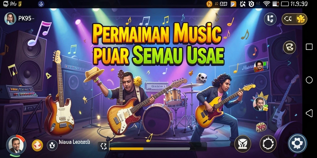 Tampilan gameplay PK95 yang menarik dan interaktif.